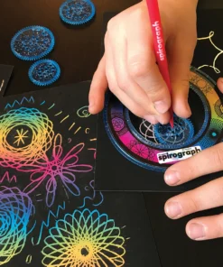 The Original Spirograph Scratch & Shimmer Set -Canson Sale 01382 1003 2 4ww