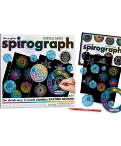 The Original Spirograph Scratch & Shimmer Set