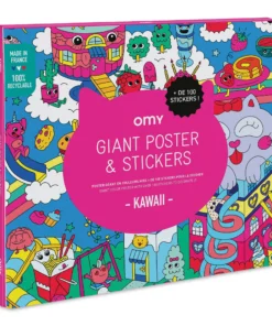 OMY Giant Poster & Sticker Sets