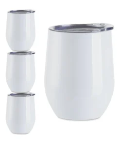 Craft Express Sublimation Printing Stainless Steel Stemless Wine Cup