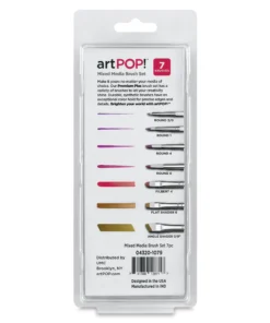 ArtPOP! Premium Plus Synthetic Mixed Media Brush Set -Canson Sale 04320 1079 5 4ww