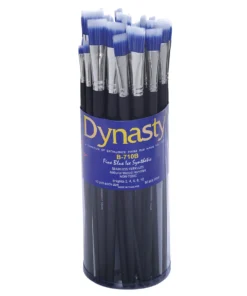 Dynasty Blue Ice Brush Canisters