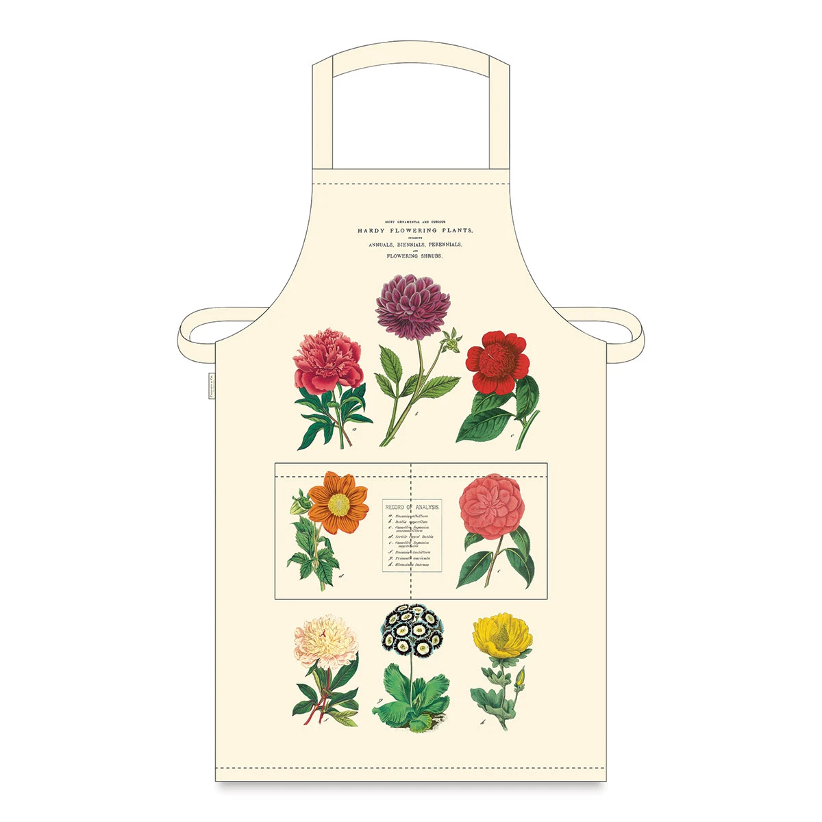 Cavallini Vintage Botanica Apron 1 Cavallini Vintage Botanica Apron