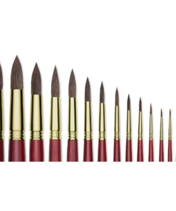 Blick Master Synthetic Kolinsky Round Brushes