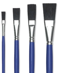 Blick Scholastic Black Bristle Brushes And Sets