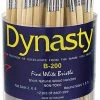 Dynasty Fine White Bristle Brushes