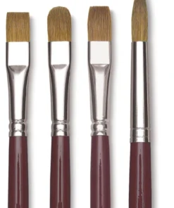 Da Vinci Kolinsky Red Sable Oil Brushes