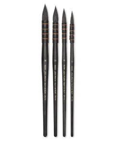 Silver Brush Atelier Series Squirrel Blend Brushes -Canson Sale 05463 Group 3 4ww