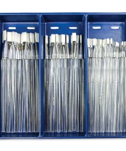 Royal & Langnickel Clear Choice White Taklon Brush Sets