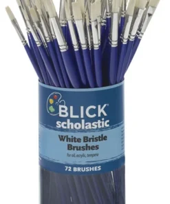 Blick Scholastic White Bristle Brushes And Sets -Canson Sale 06056 7209 3ww l