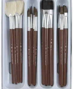 Royal & Langnickel Ceramic Glaze Brushes Classroom Value Pack