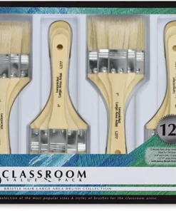 Royal & Langnickel White Bristle Classroom Value Packs