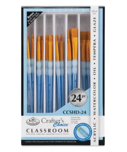 Royal & Langnickel Crafters Choice Golden Taklon Classroom Packs -Canson Sale 06060 5024 M 4ww