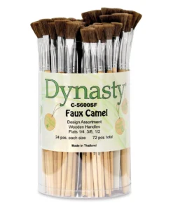 Dynasty Faux Camel Watercolor Canisters