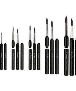 Da Vinci Casaneo Synthetic Squirrel Watercolor Travel Brushes