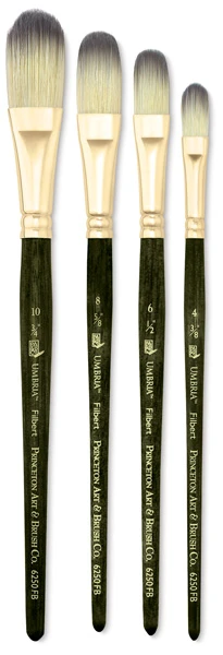 Princeton Umbria Series 6200 & 6250 Synthetic Brushes 6 Princeton Umbria Series 6200 & 6250 Synthetic Brushes - Image 6