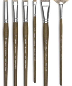 Silver Brush Monza Synthetic Mongoose Artist Brushes