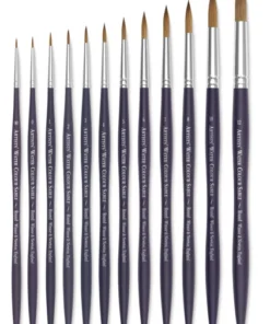 Winsor & Newton Artists Kolinsky Sable Watercolor Brushes -Canson Sale 06741 group 4 3ww l