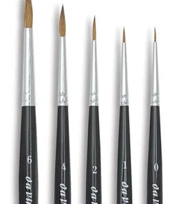 Da Vinci Ussuri Red Sable Round Brush Sets -Canson Sale 06760 9005 2 3ww l