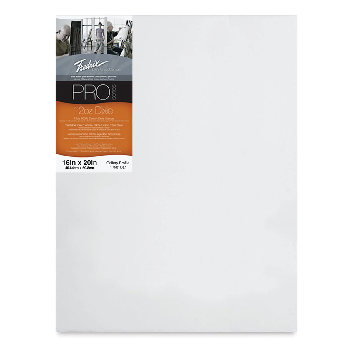 Fredrix Pro Series Dixie Cotton Canvas 1 Fredrix Pro Series Dixie Cotton Canvas