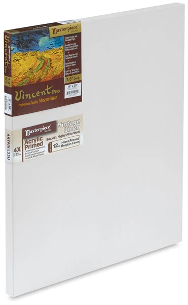Masterpiece Artfix Acrylic Primed Linen Canvas 1 Masterpiece Artfix Acrylic Primed Linen Canvas
