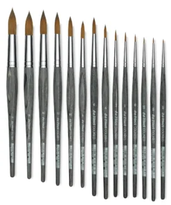 Da Vinci Colineo Synthetic Kolinsky Sable Brushes 6 Da Vinci Colineo Synthetic Kolinsky Sable Brushes -Canson Sale 08016 GroupRound 4ww