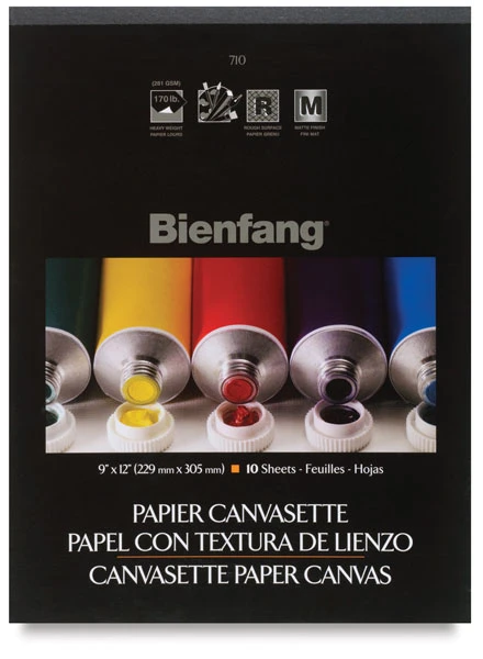 Bienfang Canvasette Paper Canvas 1 Bienfang Canvasette Paper Canvas