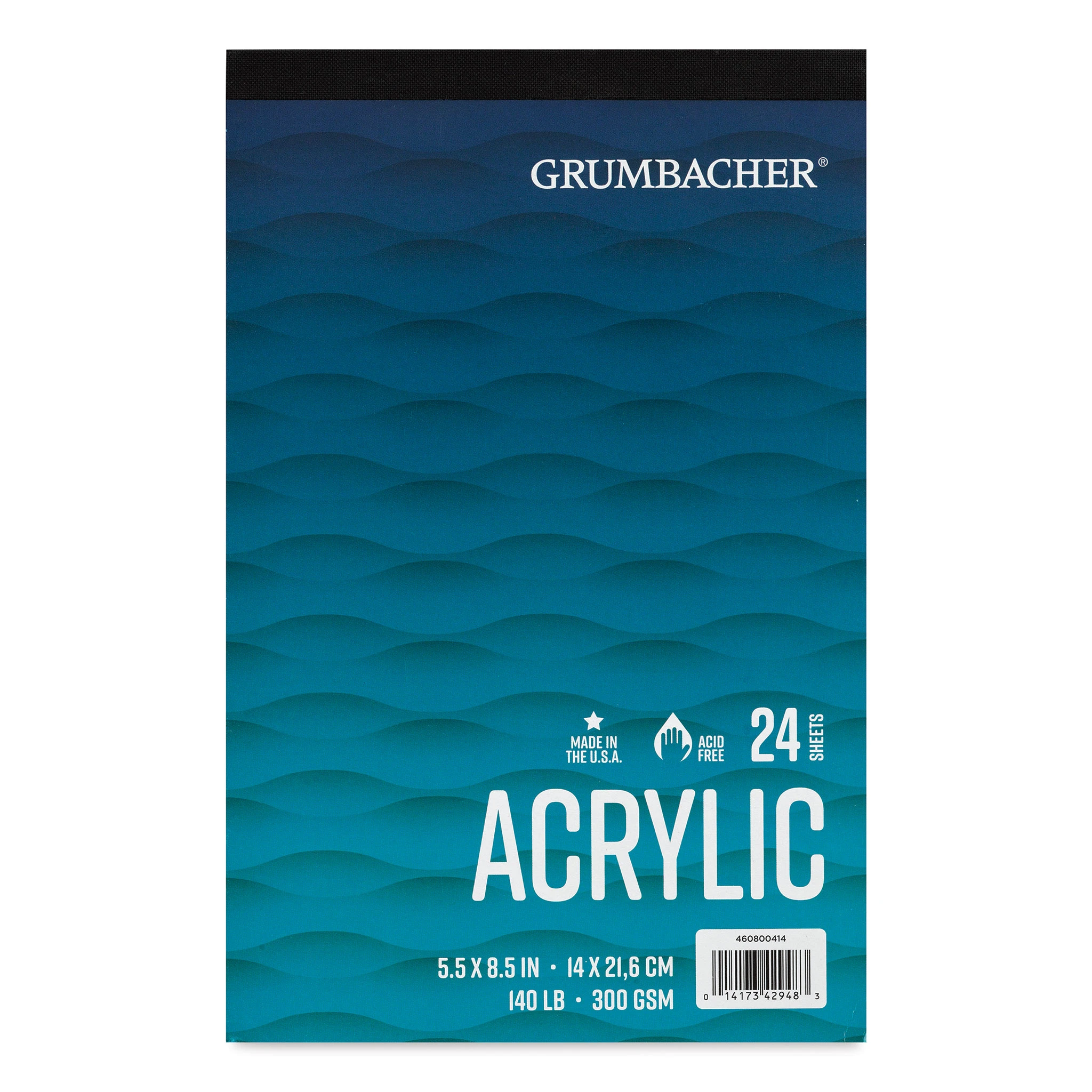 Grumbacher Acrylic Tapebound Pads 1 Grumbacher Acrylic Tapebound Pads
