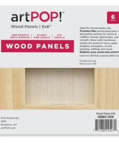 ArtPOP! Wood Panel Packs -Canson Sale 08960 1006 3 4ww
