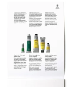 Winsor & Newton Oil & Acrylic Pads -Canson Sale 08968 info sheet 4ww