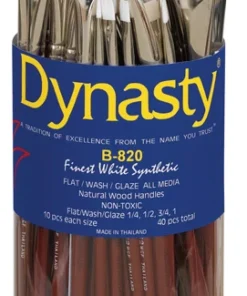Dynasty White Taklon Canister Assortments -Canson Sale 09093 3060 3ww l