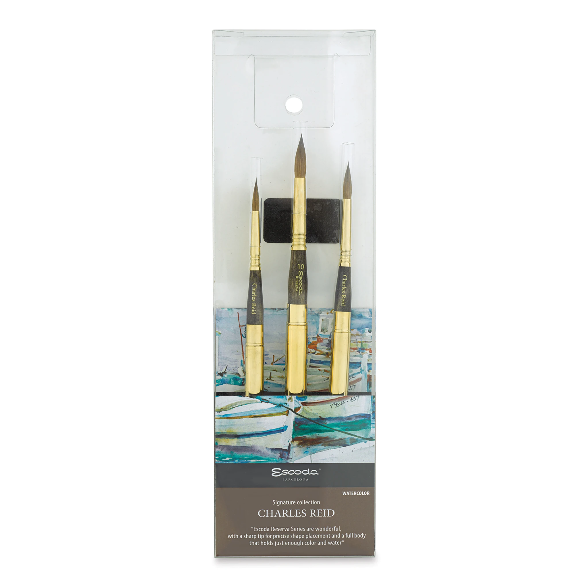 Escoda Reserva KolinskyTajmyr Pocket Brushes And Set 2 Escoda Reserva KolinskyTajmyr Pocket Brushes And Set - Image 2