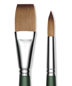Utrecht Series 6150 Synthetic Golden Taklon Watercolor Brushes