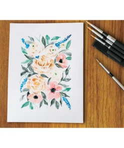 Princeton Aqua Elite Series 4850 Synthetic Travel Brushes And Set -Canson Sale 09375 1049 3 4ww