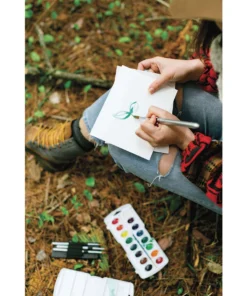 Princeton Aqua Elite Series 4850 Synthetic Travel Brushes And Set -Canson Sale 09375 in use 4ww