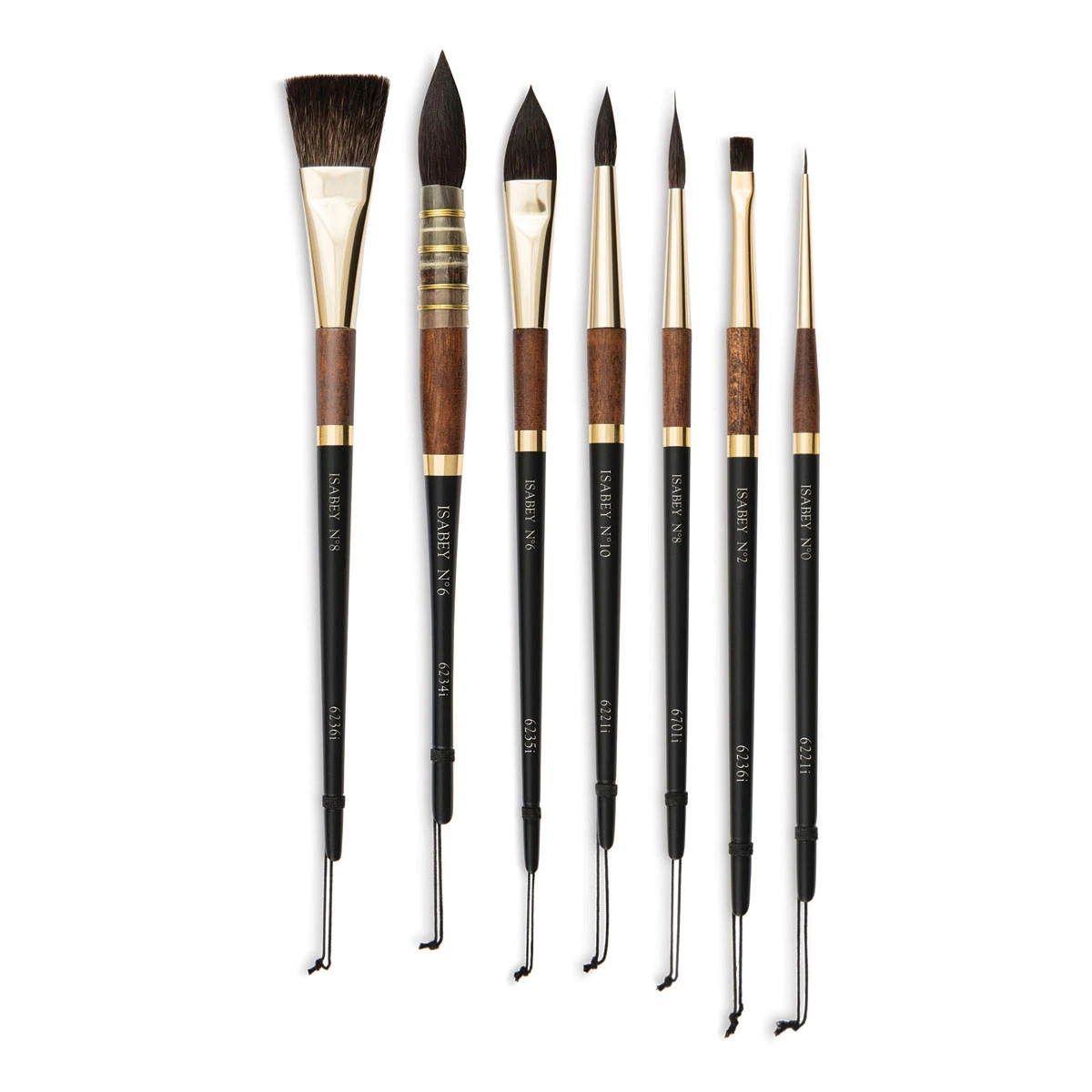 Isabey Vintage Siberian Blue Squirrel Brushes 2 Isabey Vintage Siberian Blue Squirrel Brushes - Image 2