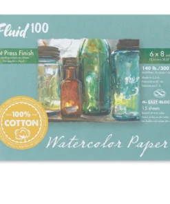 Fluid 100 Watercolor Paper Blocks 7 Fluid 100 Watercolor Paper Blocks -Canson Sale 09609 1215 4ww