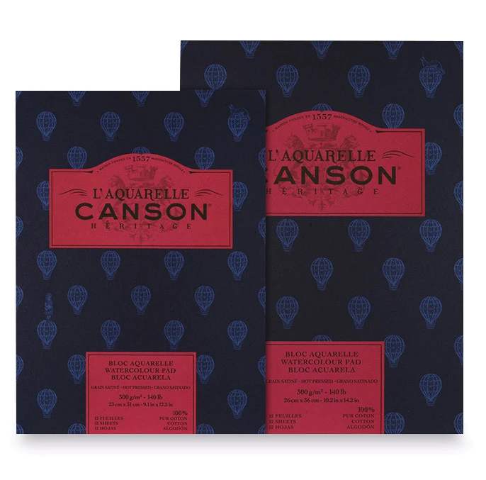 L’Aquarelle Canson Héritage Watercolor Pads 2 L’Aquarelle Canson Héritage Watercolor Pads - Image 2