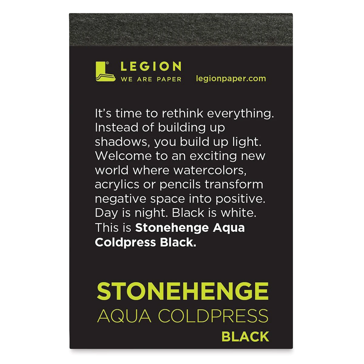 Legion Stonehenge Aqua Black Watercolor Paper Pads 2 Legion Stonehenge Aqua Black Watercolor Paper Pads - Image 2