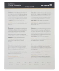 Saunders Waterford Watercolor Pads -Canson Sale 09682 1005 1 4ww