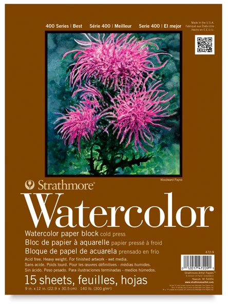 Strathmore 400 Series Watercolor Blocks 1 Strathmore 400 Series Watercolor Blocks