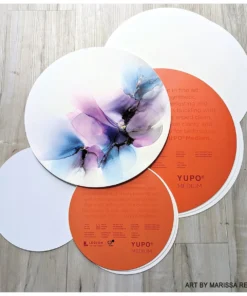 Legion Yupo Synthetic Paper Round Paper Packs 6 Legion Yupo Synthetic Paper Round Paper Packs -Canson Sale 10067 AstuaryArt CR 4ww