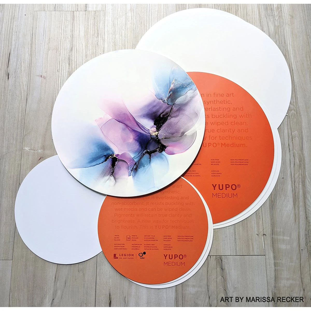 Legion Yupo Synthetic Paper Round Paper Packs 3 Legion Yupo Synthetic Paper Round Paper Packs - Image 3