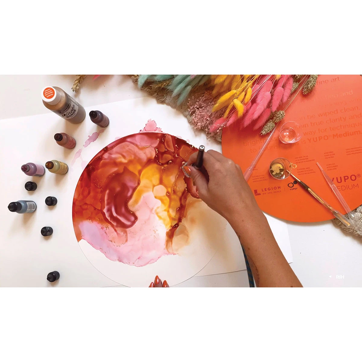 Legion Yupo Synthetic Paper Round Paper Packs 4 Legion Yupo Synthetic Paper Round Paper Packs - Image 4