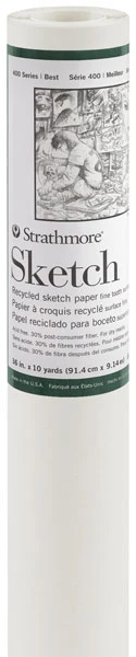 Strathmore 400 Series Premium Recycled Sketch Roll