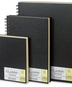 Cachet Classic Ecru Wirebound Sketchbooks