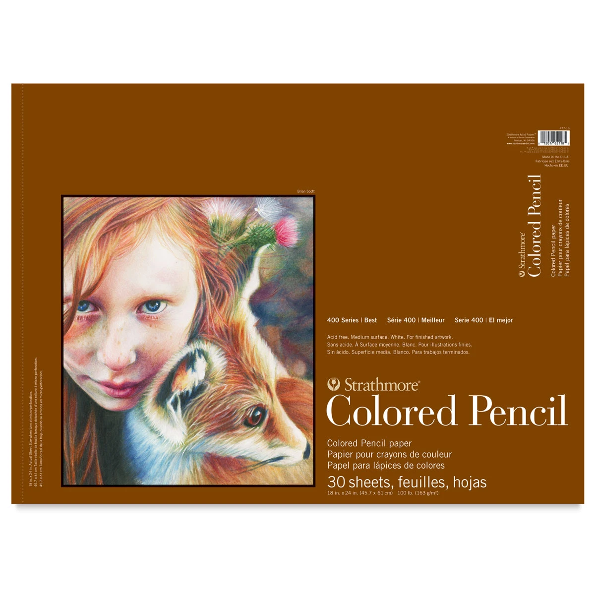 Strathmore 400 Series Colored Pencil Pads 2 Strathmore 400 Series Colored Pencil Pads - Image 2