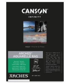 Canson Infinity Arches Aquarelle Rag Inkjet Paper
