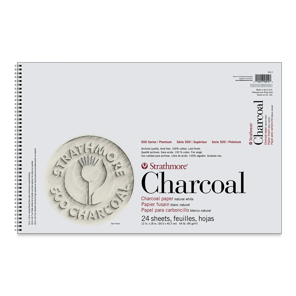 Strathmore 500 Series Charcoal Pads 11 Strathmore 500 Series Charcoal Pads - Image 11