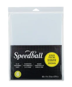 Speedball Screen Printing Ink Jet Transparency Sheets
